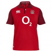 Canterbury England Men's Alternate Classic Short Sleeve Shirt Red